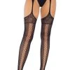 LEG AVENUE Sia Net [Black] | GARTER BELT STOCKINGS -Restyle Sales Shop leg avenue sia net black garter belt stockings 1 a82ee9b5 0c8b 4937 8d2c 3c9edece602d 700x700