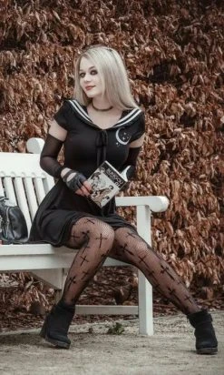 LEG AVENUE Worship Me | NET TIGHTS -Restyle Sales Shop leg avenue worship me net tights 4 700x700