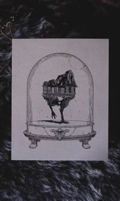 LIVELY GHOSTS Baba Yaga: Houses Of Horror | ART PRINT -Restyle Sales Shop lively ghosts baba yaga houses of horror art print 2 f07c6bbd c398 4843 8ac5 775a29a4aaad 700x700