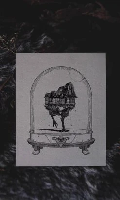 LIVELY GHOSTS Baba Yaga: Houses Of Horror | ART PRINT -Restyle Sales Shop lively ghosts baba yaga houses of horror art print 3 a4f3967b 989d 4d53 820d bc00bb394420 700x700