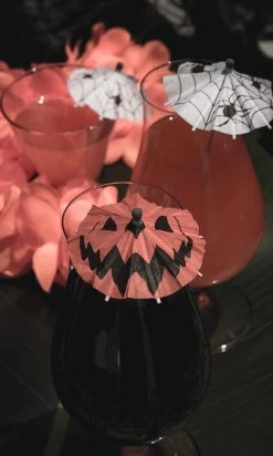 LIVELY GHOSTS Haunted Spirits Pumpkin | COCKTAIL UMBRELLA [15 Pack] -Restyle Sales Shop lively ghosts haunted spirits pumpkin cocktail umbrella 3 bd3f2660 af4d 4a7e 92dc 27a0535a2999 700x700