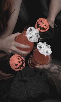 LIVELY GHOSTS Haunted Spirits Pumpkin | COCKTAIL UMBRELLA [15 Pack] -Restyle Sales Shop lively ghosts haunted spirits pumpkin cocktail umbrella 9 8b35b9ab 9adc 44ad a99c 57f58e8de9d5 700x700