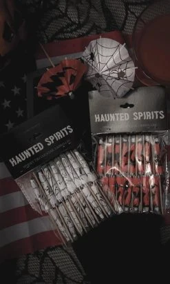 LIVELY GHOSTS Haunted Spirits Spider | COCKTAIL UMBRELLA [15 Pack] -Restyle Sales Shop lively ghosts haunted spirits spider cocktail umbrella 4 7c077029 784a 46fe 90a6 bf245233f06e 700x700