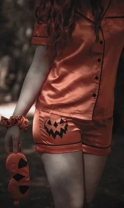 LIVELY GHOSTS Samhain Sleepwalker | SLEEPWEAR SET -Restyle Sales Shop lively ghosts samhain sleepwalker sleepwear set 11 700x700