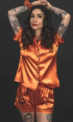 LIVELY GHOSTS Samhain Sleepwalker | SLEEPWEAR SET -Restyle Sales Shop lively ghosts samhain sleepwalker sleepwear set 6 700x700