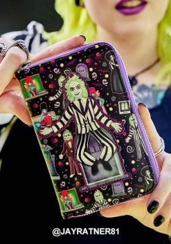 LOUNGEFLY Beetlejuice: Icons | ZIP PURSE -Restyle Sales Shop loungefly beetlejuice icons zip purse 10 11cfffd8 c980 46af 8b02 e00637626399 700x700