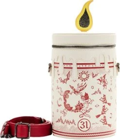 LOUNGEFLY Hocus Pocus: Black Flame Candle Glow | CROSSBODY BAG