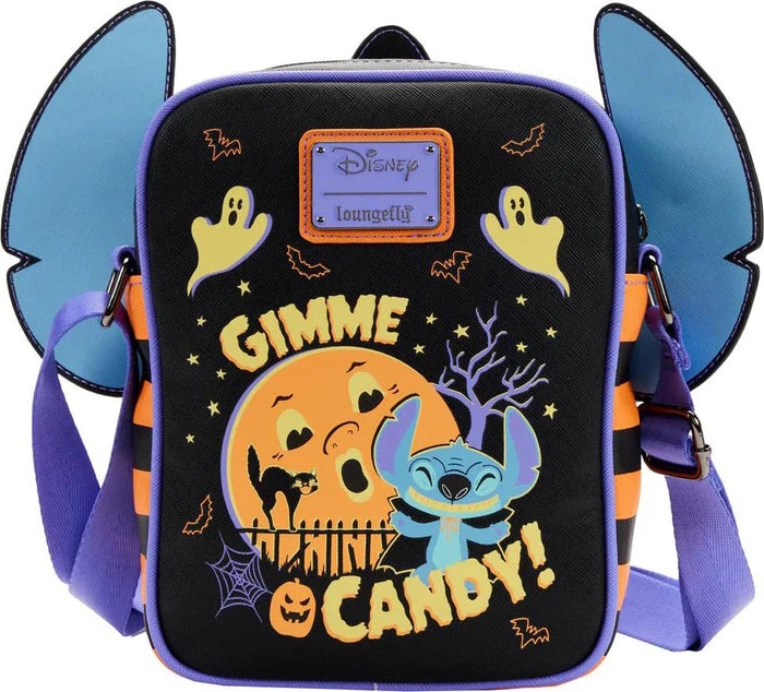 LOUNGEFLY Lilo & Stitch: Halloween Candy | PASSPORT BAG 7 LOUNGEFLY Lilo & Stitch: Halloween Candy | PASSPORT BAG - Image 5