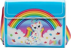 LOUNGEFLY Lisa Frank: Angel Kitty | CROSSBODY BAG