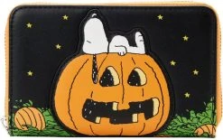LOUNGEFLY Peanuts: Great Pumpkin Snoopy Doghouse | ZIP PURSE