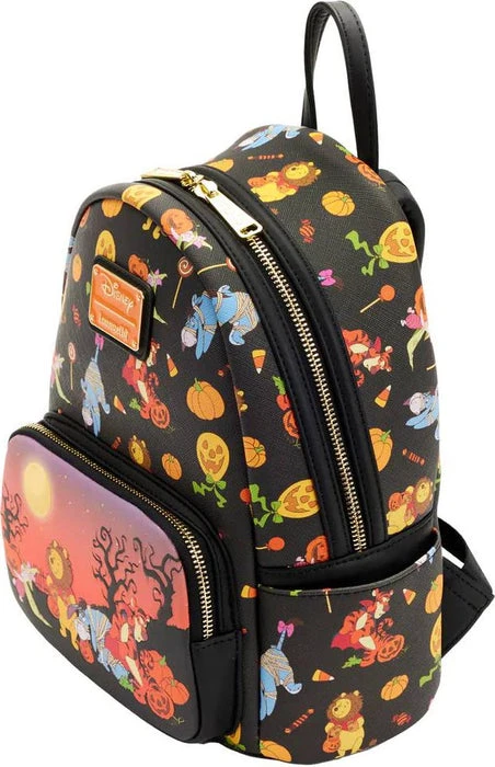 LOUNGEFLY Winnie The Pooh: Halloween Group Glow | MINI BACKPACK 7 LOUNGEFLY Winnie The Pooh: Halloween Group Glow | MINI BACKPACK - Image 5