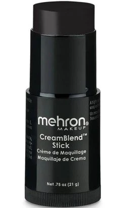 MEHRON MAKEUP Black | CREAMBLEND STICK