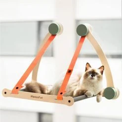 MEWOOFUN Cat [Orange] | WINDOW HAMMOCK BED