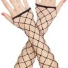 MUSIC LEGS Spandex Industrial Net Fingerless | ARM WARMERS