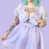 MY VIOLET Bubble [Taro] | DRESS`