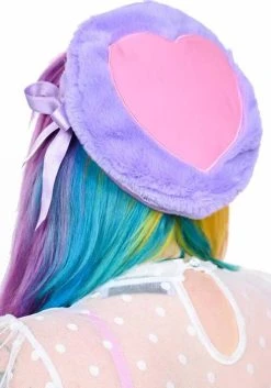 MY VIOLET Heart On Top [Lavender] | BERET -Restyle Sales Shop my violet heart on top lavender beret 2 aa5b5a19 3d72 401b 8e82 5961eae3f344 700x700