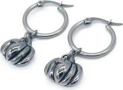 MYSTICUM LUNA Pumpkin | HOOP EARRINGS -Restyle Sales Shop mysticum luna pumpkin hoop earrings 1 700x700