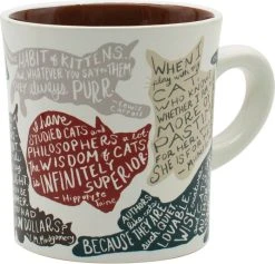 PHILOSOPHERS GUILD Literary Cat | MUG -Restyle Sales Shop philosophers guild literary cat mug 2 42e35835 5e30 4f80 a68e b36fdc878ae4 700x700