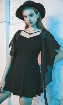 PUNK RAVE Bat Babe | DRESS -Restyle Sales Shop punk rave darkling bat wing dress 11 cfa8abb0 1bcf 4688 a71f 13883a9ecf23 700x700