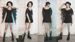 PUNK RAVE Bat Babe | DRESS -Restyle Sales Shop punk rave darkling bat wing dress 17 9335439a 08af 460c b99e dd4ed73c6704 700x700