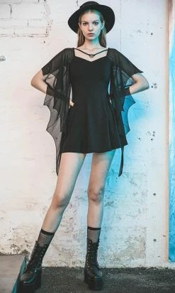 PUNK RAVE Bat Babe | DRESS -Restyle Sales Shop punk rave darkling bat wing dress 8 6cea8c9c 8ad5 479f 95e3 f5b9c3ca43ce 700x700
