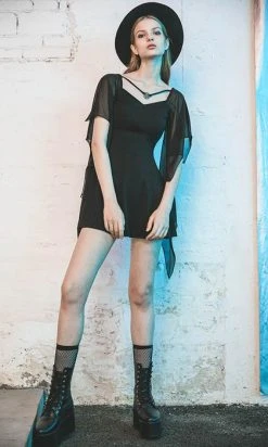 PUNK RAVE Bat Babe | DRESS -Restyle Sales Shop punk rave darkling bat wing dress 9 c12ccc4c 2ca9 4b96 86ac c4ff920af648 700x700