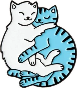 PUNKY PINS Cuddling Cats | SOFT ENAMEL PIN