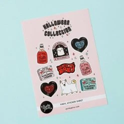 PUNKY PINS Halloween | A5 VINYL STICKER SHEET -Restyle Sales Shop punky pins halloween a5 vinyl sticker sheet 4 1a7d9bbf f2b9 4744 be62 b5bada2d5631 700x700