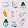 PUNKY PINS LOL Cats | A5 VINYL STICKER SHEET