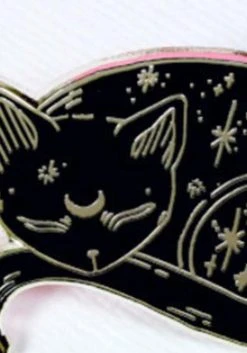 PUNKY PINS Mystical Cat | ENAMEL PIN -Restyle Sales Shop punky pins mystical cat enamel pin 2 9ad75a55 de54 4eed 8f07 249e3f18111e 700x700