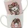 Hello Kitty & Pusheen | PORCELAIN MUGS [Set Of 2] -Restyle Sales Shop pusheen hello kitty pusheen porcelain mugs set of 2 1 f7696fd6 ebe3 4e2c 9193 28956ed867fb 700x700