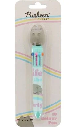 Pusheen Self Care Club | 10 COLOUR PEN [With 3D Topper]