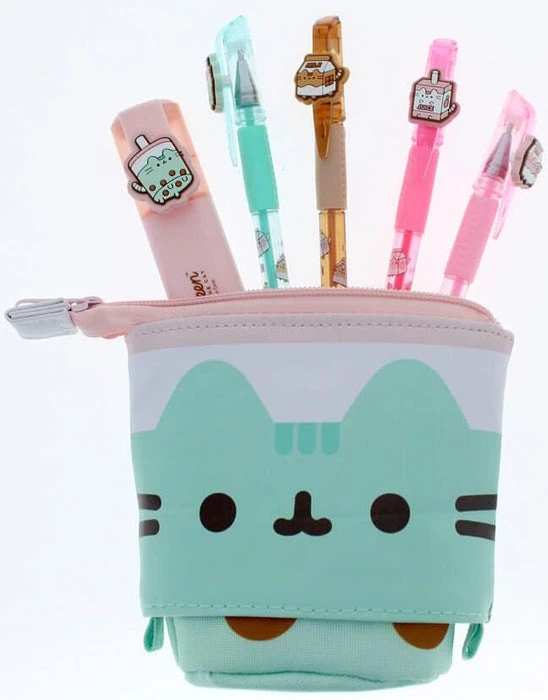 Pusheen Sips Roll-Down | PENCIL CASE 3 Pusheen Sips Roll-Down | PENCIL CASE