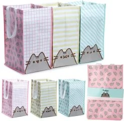 Pusheen The Cat | LAUNDRY STORAGE BAGS [SET OF 3] -Restyle Sales Shop pusheen the cat laundry storage bags set of 3 9 1080f05c 4203 4798 b4fb dac1ed53f810 700x700