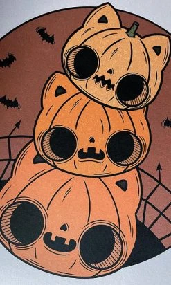 PVMPKIN ART Cat-O-Lantern Stack | ART PRINT* -Restyle Sales Shop pvmpkin art cat o lantern stack art print 3 2c92d10f 1766 469d bbae 3af7c772dc2d 700x700