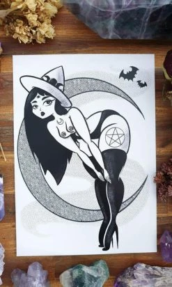 PVMPKIN ART Glamour Witch | ART PRINT