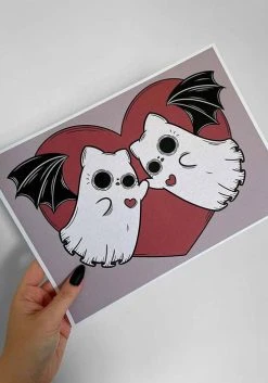 PVMPKIN ART Lovecats | ART PRINT