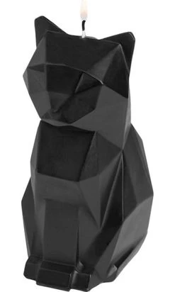 PYROPET Kisa [Black] | CANDLE -Restyle Sales Shop pyropet kisa black candle 1 700x700