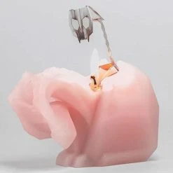 PYROPET Kisa [Pink] | CANDLE -Restyle Sales Shop pyropet kisa pink candle 04 700x700