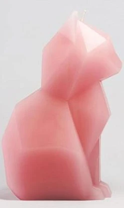 PYROPET Kisa [Pink] | CANDLE -Restyle Sales Shop pyropet kisa pink candle 08 700x700
