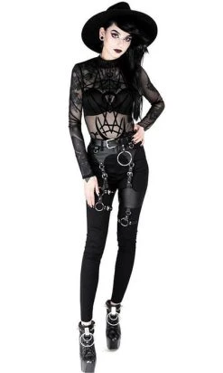 RESTYLE Black Gothic Harness | JEANS -Restyle Sales Shop restyle black gothic harness jeans 5 4f701c70 c827 442e a6f6 65cac740f06f 700x700