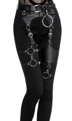 RESTYLE Black Gothic Harness | JEANS -Restyle Sales Shop restyle black gothic harness jeans 9 f36a357d 100d 4a45 b369 b135c5f3c1e2 700x700