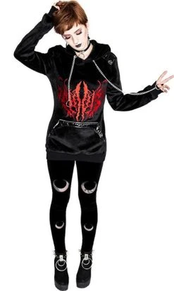 RESTYLE Double Crescent Velvet | LEGGINGS -Restyle Sales Shop restyle double crescent velvet leggings 4 e16c7591 1f6a 4a30 8e93 33942ac0412c 700x700