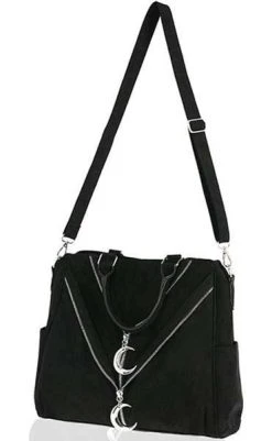 RESTYLE Double Zipped Moon | SHOPPER BAG -Restyle Sales Shop restyle double zipped moon shopper bag 6 0430b0df cb83 43ae b6f2 99a3c88dd18a 700x700