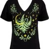 RESTYLE Herbal Fern Leaf | CHOKER T-SHIRT -Restyle Sales Shop restyle herbal fern leaf choker t shirt 1 71cdf004 8237 4dba b0bd 4539267fc3e7 700x700