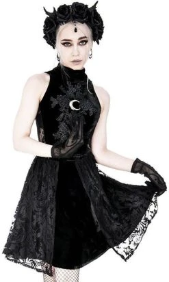 RESTYLE High Neck Crescent | LACE DRESS -Restyle Sales Shop restyle high neck crescent lace dress 1 23533d25 aff1 4720 9901 1de4d921ae01 700x700