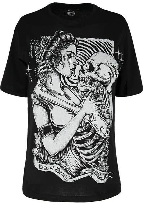 RESTYLE Kiss Of Death | OVERSIZED T-SHIRT 3 RESTYLE Kiss Of Death | OVERSIZED T-SHIRT