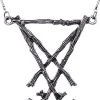 RESTYLE Lucifer Sigil [Silver] | NECKLACE