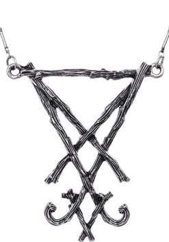 RESTYLE Lucifer Sigil [Silver] | NECKLACE