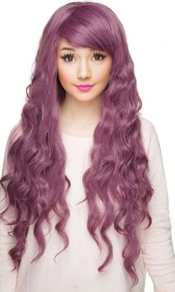 Rockstar Wigs Classic Wavy Lolita [Dusty Plum] | WIG